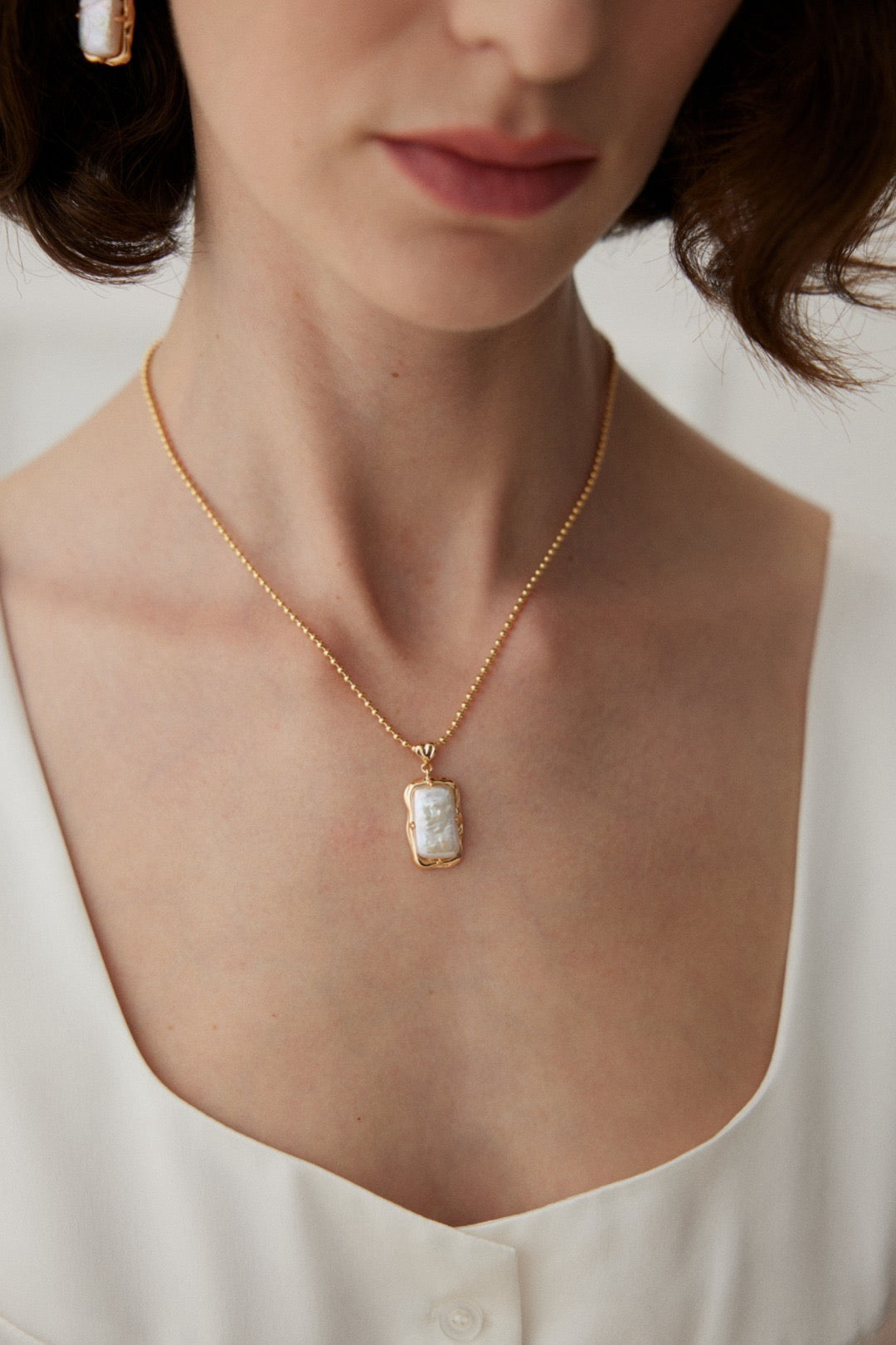 Pearl Cascade Necklace