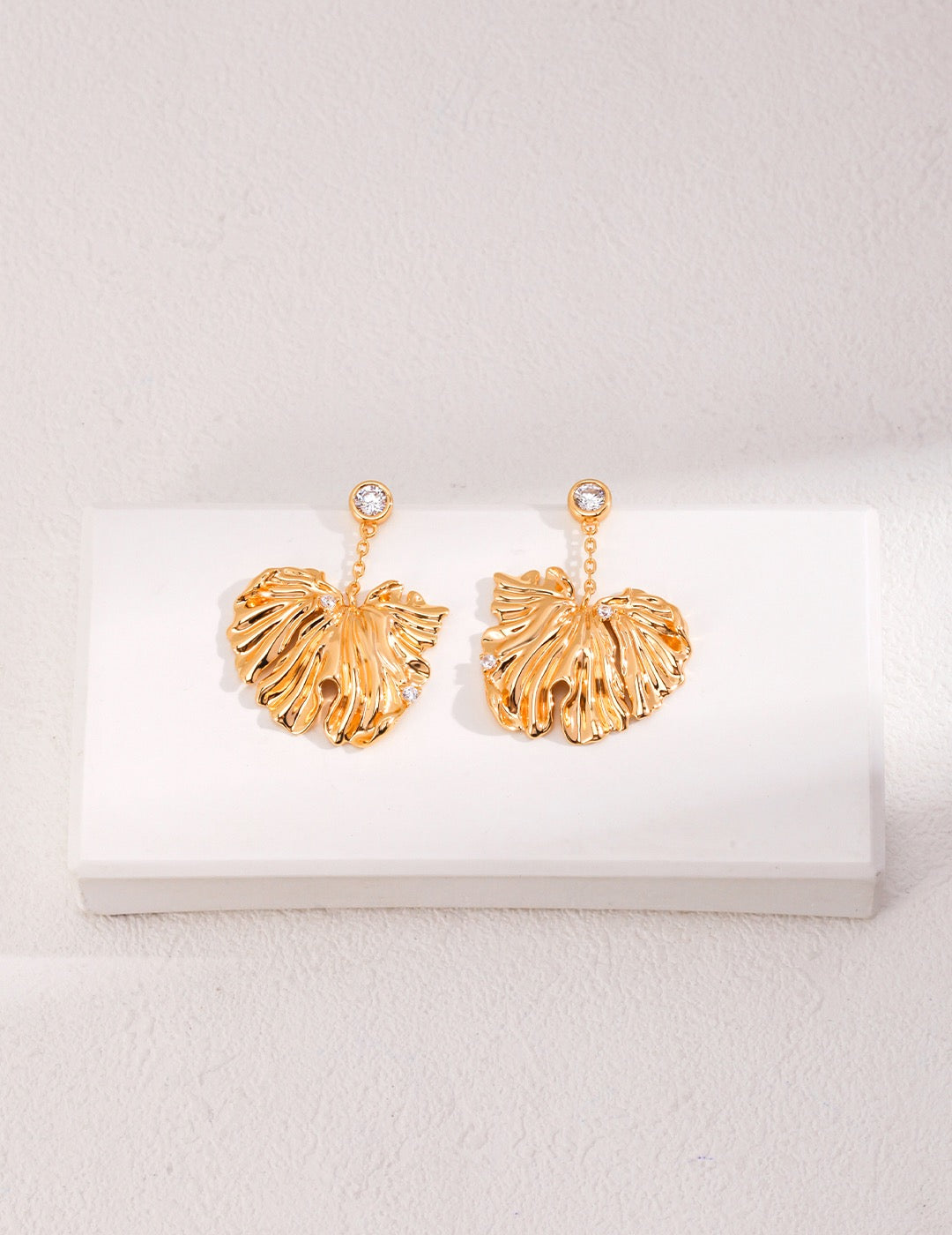 Golden Radiance Earrings