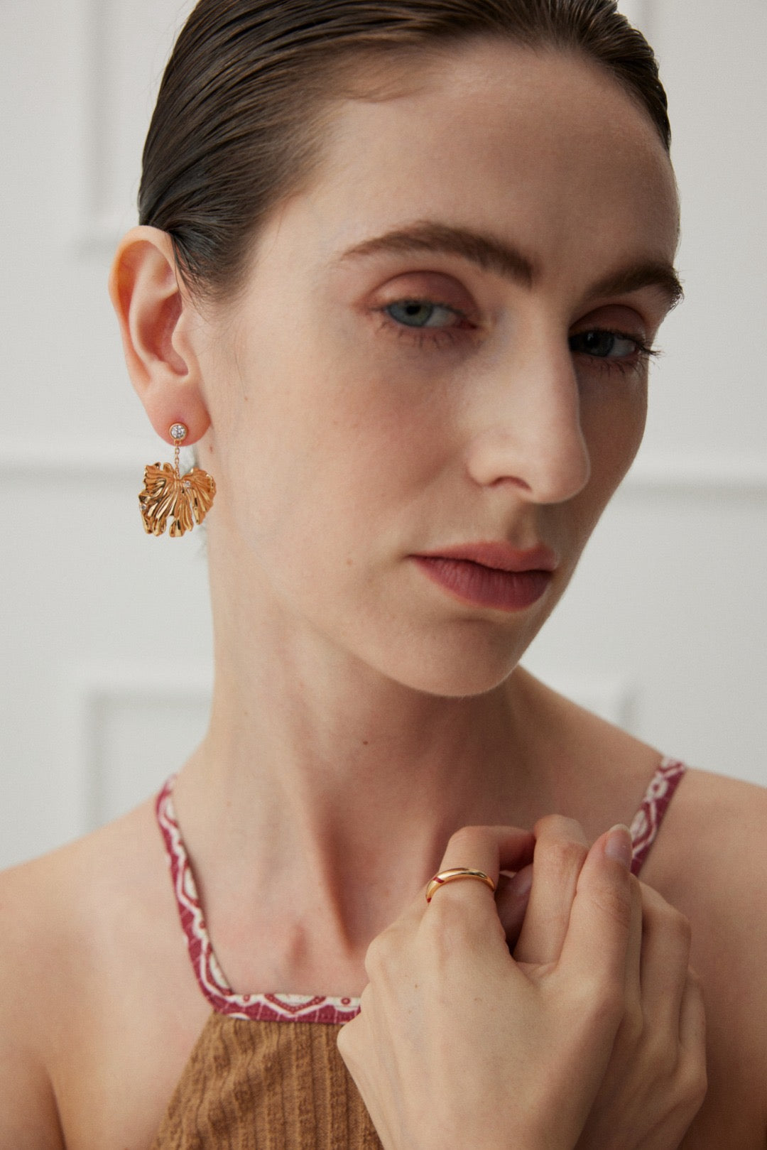 Golden Radiance Earrings