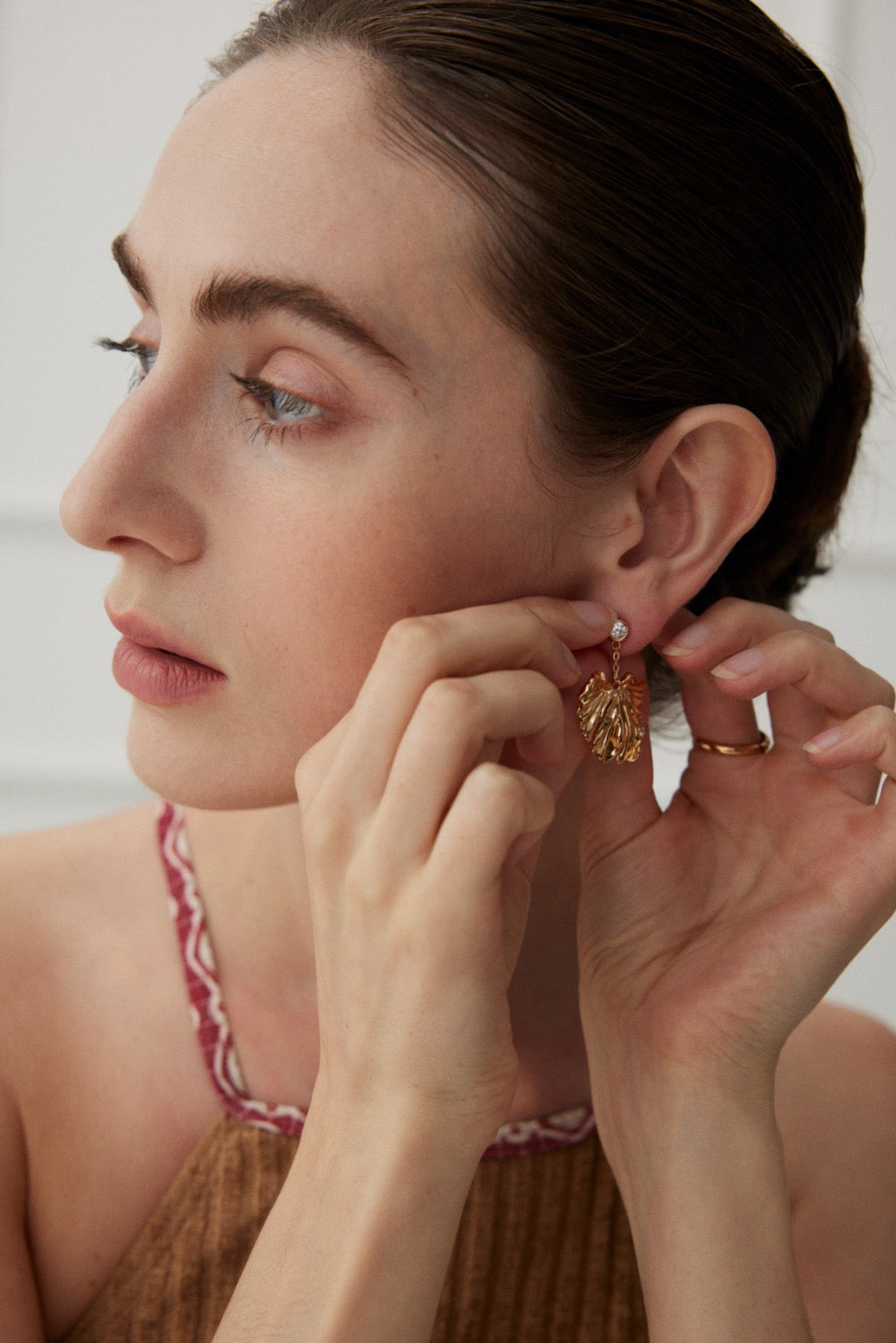 Golden Radiance Earrings