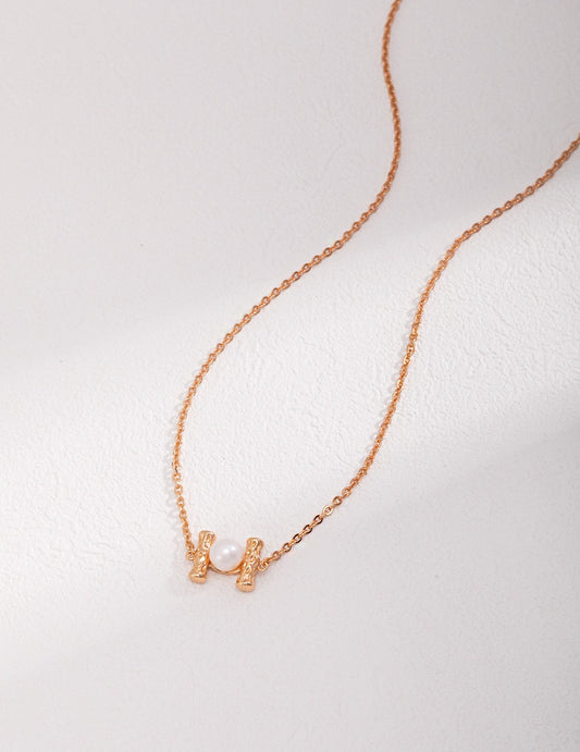 Celestial Vine Pearl Necklace