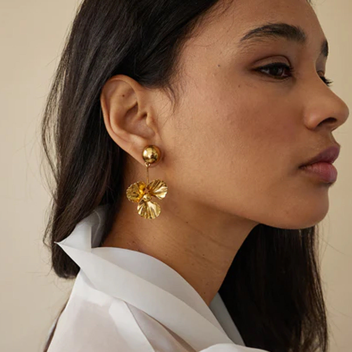 Gilded Blossom Earrings