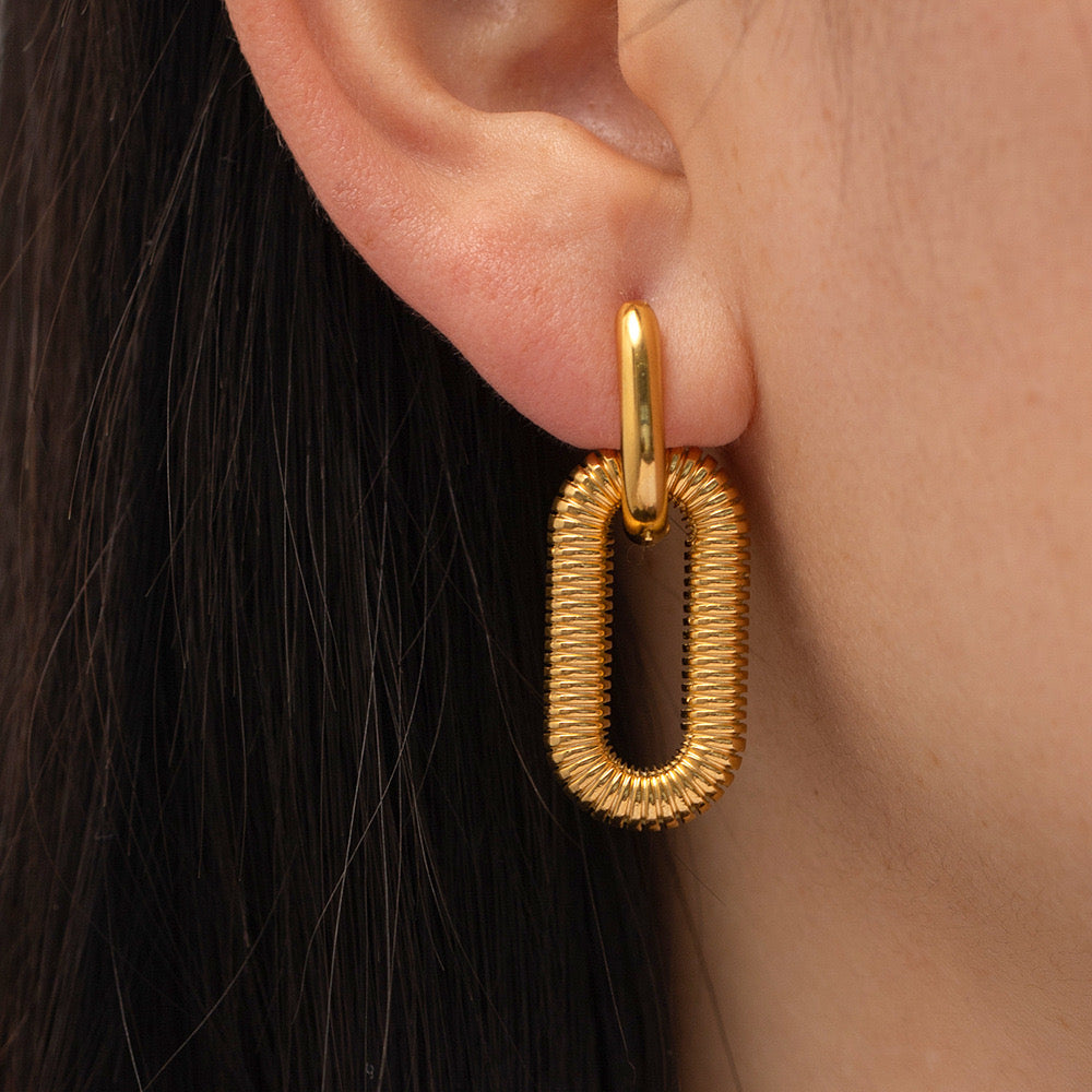 Solar Loop Earrings