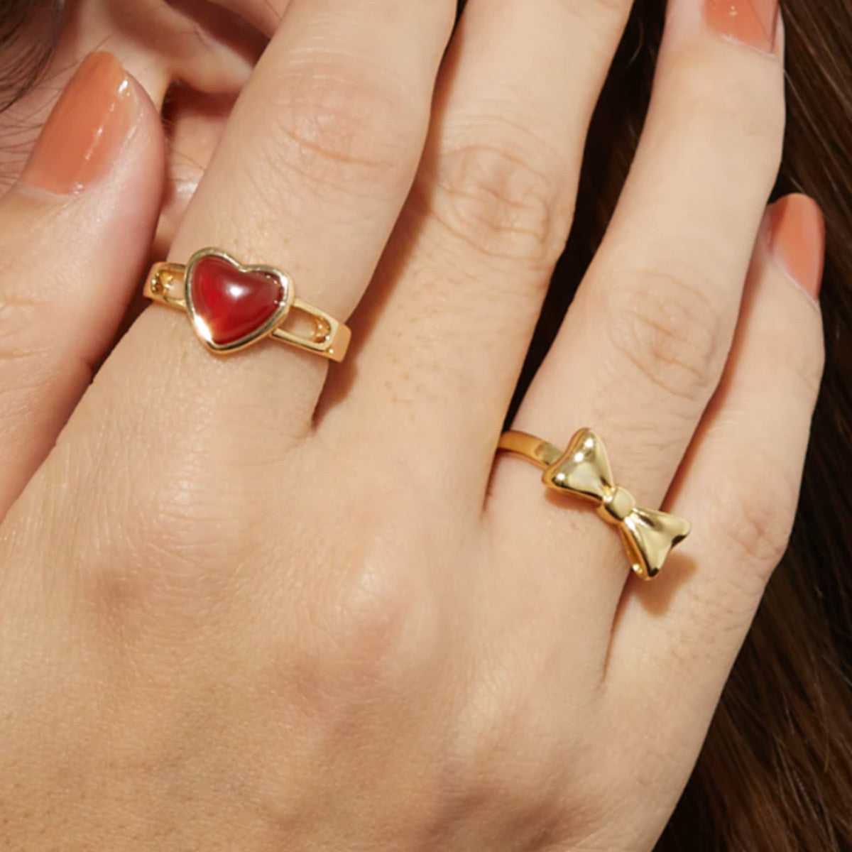 Amora Heart Ring